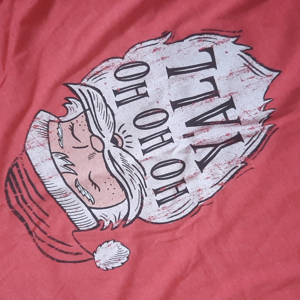 #63 New Santa Crew Neck Short Sleeve T-shirt - Picture 2 of 3